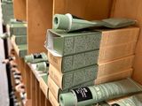 many books on the shelves in the store