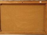 an image of a picture frame with a piece of wood in it