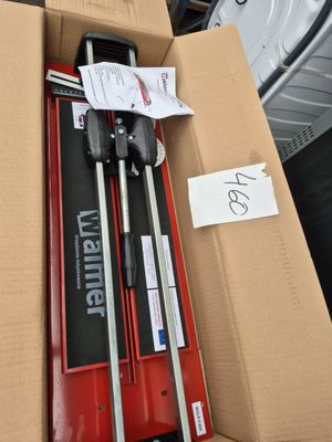 Lot de 2 Coupe-carrelage manuel Walmer MGZ, équipé d’un rail…