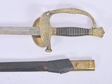 a knife and a sword on a white surface