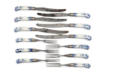 Rare Suite DE Douze Couverts DE Table