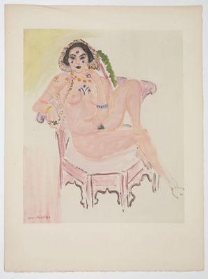 D'après Henri MATISSE (1869-1954)
