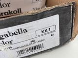 a box with a label on it sitting on a table