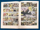 an image of a comic book open to a page of comics