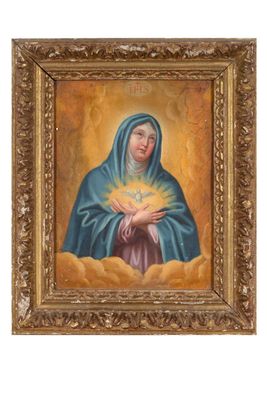 une image représentant un tableau où l'on voit une femme tenant une étoile dans ses mains