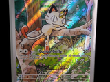 a pokemon card with a picture of a cat on it