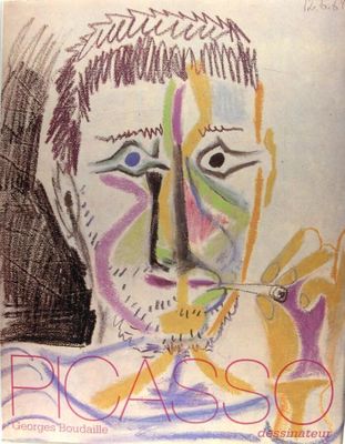 dessin représentant un homme avec une cigarette à la bouche et une autre cigarette à la bouche