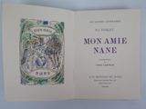 an open book with a picture of a man and a woman on it