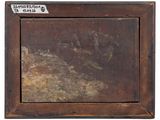 an old picture of a picture of a man on a horse