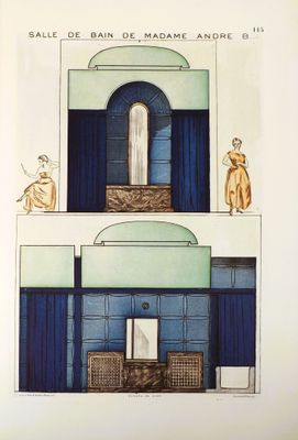 SÜE (Louis) - MARE (André). 1921. ARCHITECTURES. Comprenant un dialogu