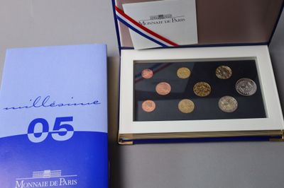 MONNAIE DE PARIS Série de pièces françaises courantes, 2005 - Photo 1