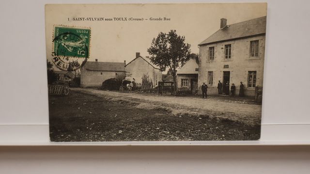St Silvain sous Toulx : Grande rue. T.B.E. Rare !!!