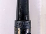 an image of a black pipe with a black handle