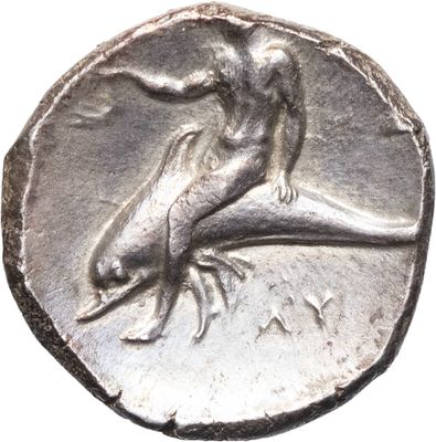 an image of a silver coin with a bird on it