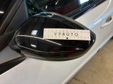 a sticker on the side mirror of a car