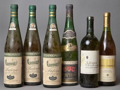 6B de vin 3B de Faleric, 1 B de Altura Chardonnay 1998, 1B d…