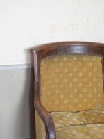Réunion de DEUX BERGERES en acajou et placage d'acajou, l'un… (photo 2)