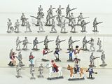 de nombreuses figurines de soldats exposées