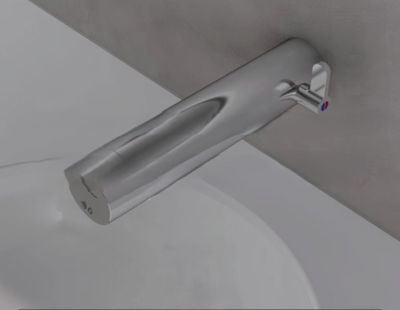 Lot de 3 mitigeurs PORCHER Sensorflow New chromé, robinet él…