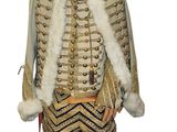 a man in a costume that is standing up