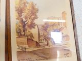 une image d'un tableau sur le mur d'un bâtiment