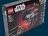 a box with a lego star wars set inside of it