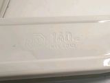 a white plate that has some writing on it