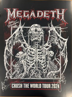 Megadeth - Tournée « Crush the World » 2014