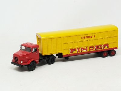 AUTORAMA CIRCUS et MINITRUCKS, (1/50ème) attelage du cirque …