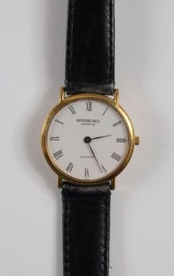 RAYMOND WEIL Montre-bracelet à boîtier plaqué or, numérotée …