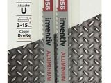 Lames métalliques Inventitiv, lot de 3