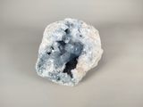 blue and white quartzite on a white background