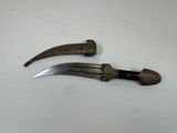 pair of antique bronze - plated knifes from the early 20th century