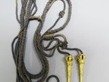 a rope that has been tied up to a hook