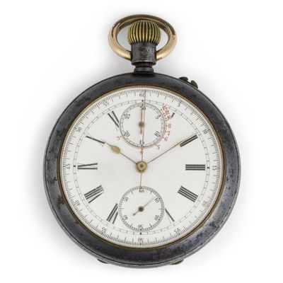 an old pocket watch with roman numerals on the face