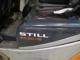 a motor boat with a small engine in the back of it