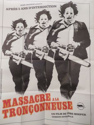 Affiche du film français « Le massacre des trononistes »