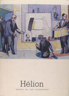 un livre sur lequel figure la photo d'un groupe de personnes dans un salon