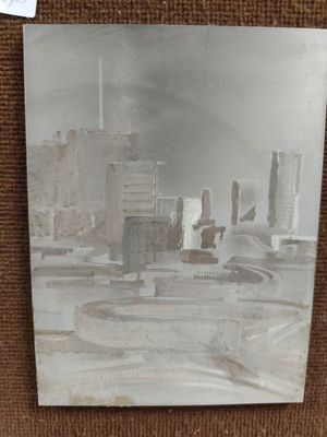 a picture of a picture of a city in the middle of the picture