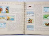an open book with pictures of people on it