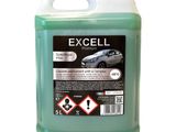 a gallon of excell car wash on a white background