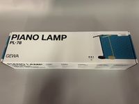 Lampe de piano GEWA PL-78 noir. (photo 2)