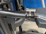 a close up view of the handle of a gym machine