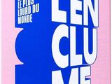 une affiche rose et bleue sur laquelle on peut lire « l'en club me »