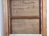 a picture of a picture of a window with writing on it