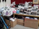 a room with a lot of stuff on the floor