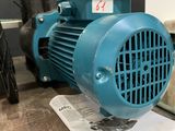 a blue blower sitting on top of a table