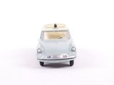 a toy car that is sitting on a white surface