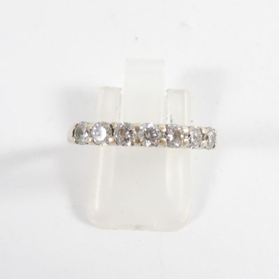 an image of a diamond ring on a clear display