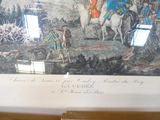 a picture of a painting on the wall of a room